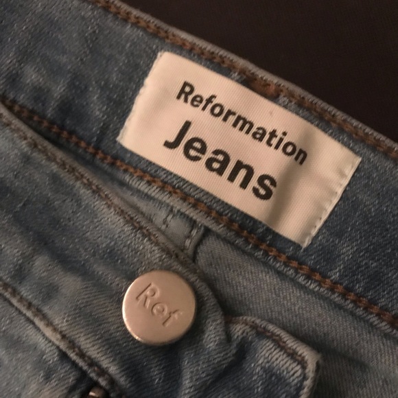 Reformation Jeans in Barbados Wash - Picture 2 of 3